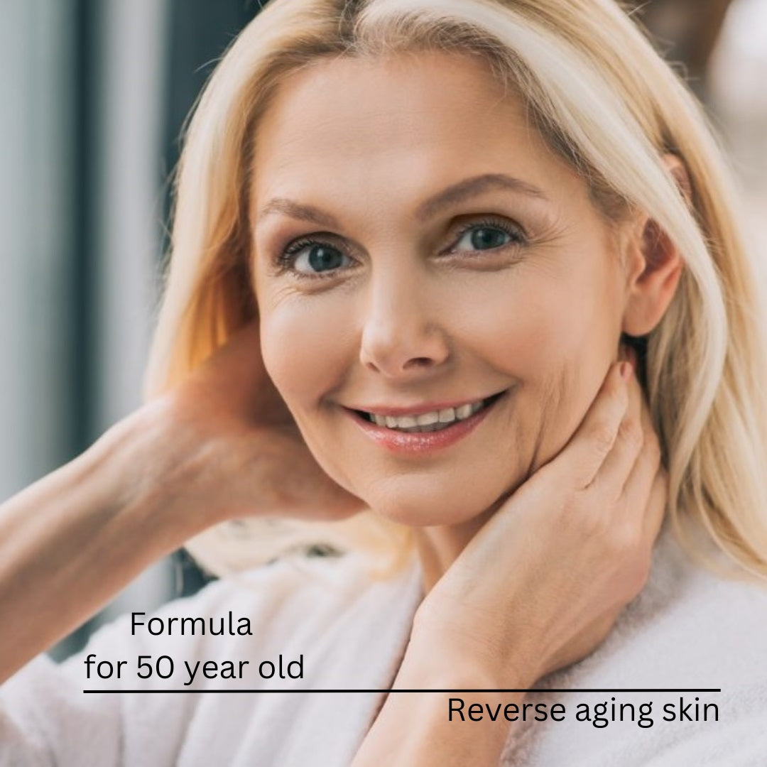 Anti-Aging Essential Blend 50+ | Feature Violet leaf | Premium Skin Range