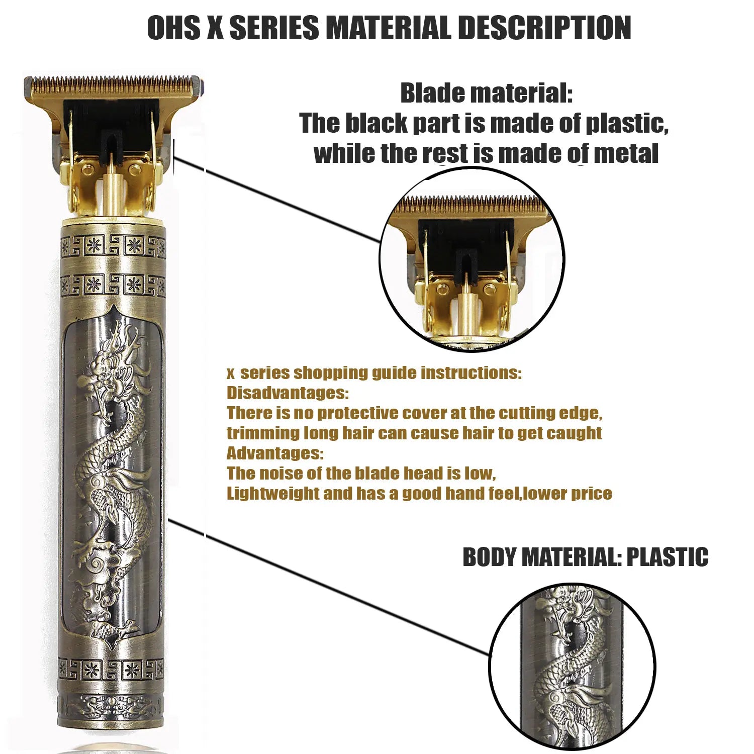 Aparador de Barba T9 - Máquina de Barbear Profissional